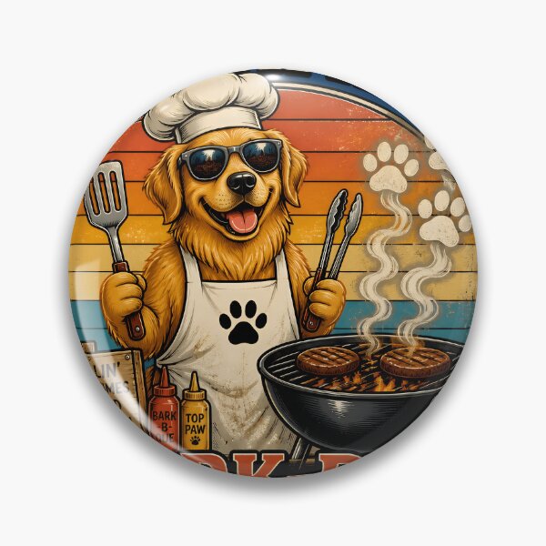 Item preview, Certified Bark-B-Q Specialist | Funny Dog BBQ Grill Master Design designed and sold by Bettybee00.