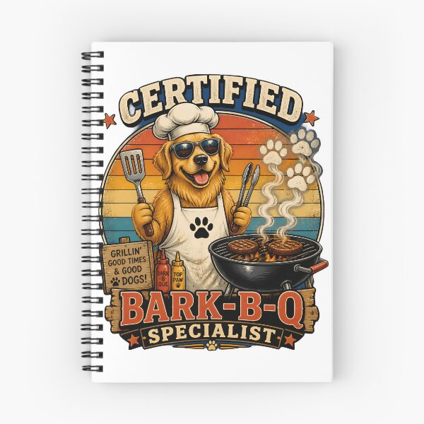Item preview, Certified Bark-B-Q Specialist | Funny Dog BBQ Grill Master Design designed and sold by Bettybee00.