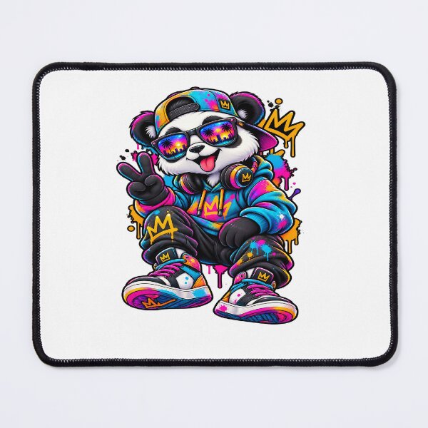 Item preview, Cool Graffiti Panda Streetwear Character designed and sold by JMDG Studio.