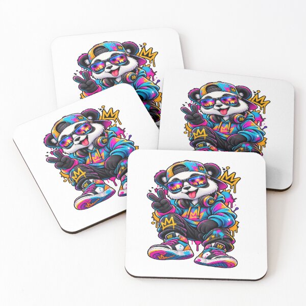 Item preview, Cool Graffiti Panda Streetwear Character designed and sold by JMDG Studio.