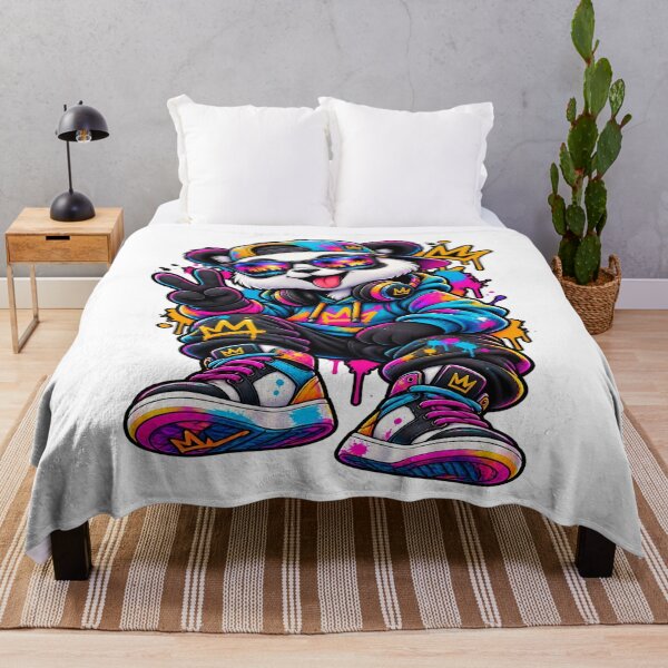 Item preview, Cool Graffiti Panda Streetwear Character designed and sold by JMDG Studio.