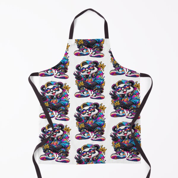 Item preview, Cool Graffiti Panda Streetwear Character designed and sold by JMDG Studio.