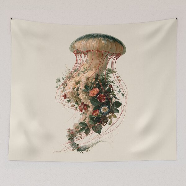 Item preview, Wildflower Jellyfish designed and sold by Helenaphotoart.