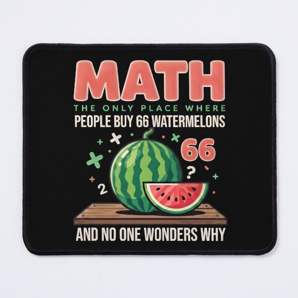 Item preview, Funny Math Watermelon Word Problem – Math Student Teacher Nerd Gift designed and sold by ByPawel.