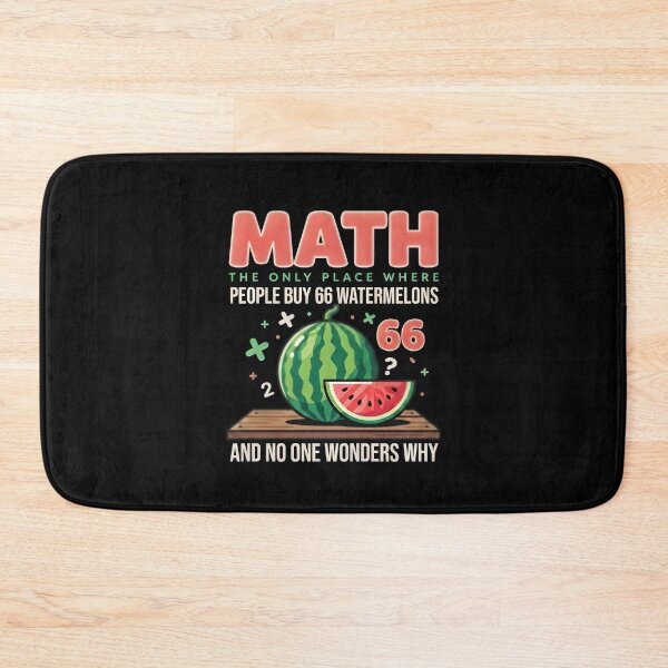 Item preview, Funny Math Watermelon Word Problem – Math Student Teacher Nerd Gift designed and sold by ByPawel.