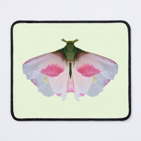 Item preview, Butterfly-shaped hibiscus flowers, photo illustration designed and sold by lyloubeaupere.