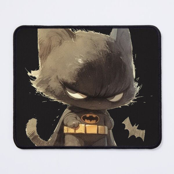 Item preview, Shadow Guardian Cat – Dark Hero Feline Vintage Design designed and sold by MangaVersePrint.