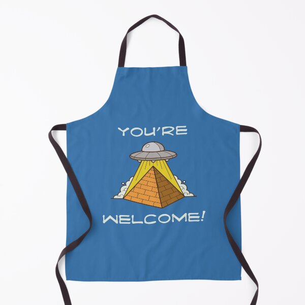 Item preview, You’re Welcome! (on Blue) designed and sold by PawsitiveMum3.