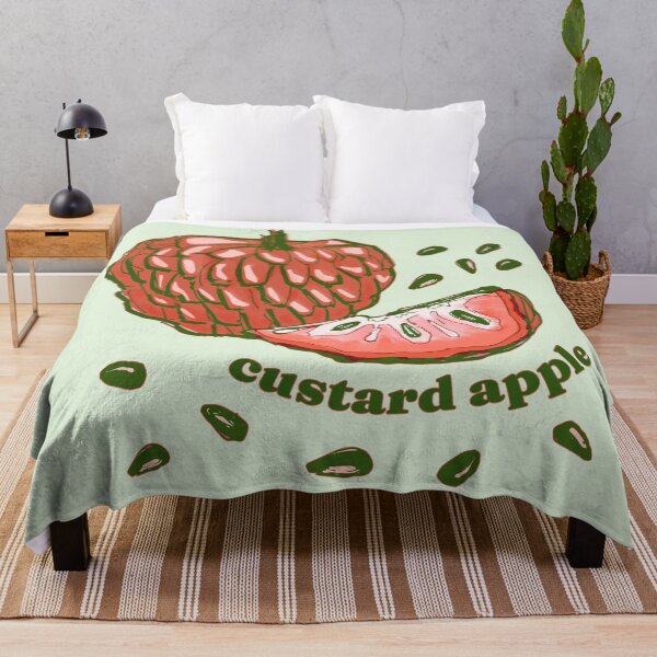 Item preview, Custard Apple Fruit - Annona Reticulata Exotic Illustration designed and sold by AgnieshkaSiwek.