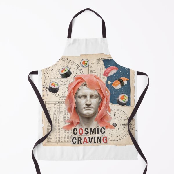 Item preview, Sushi Addiction Retro Collage | Japanese Food Lover Vintage Pop Art designed and sold by OzzFrequency.