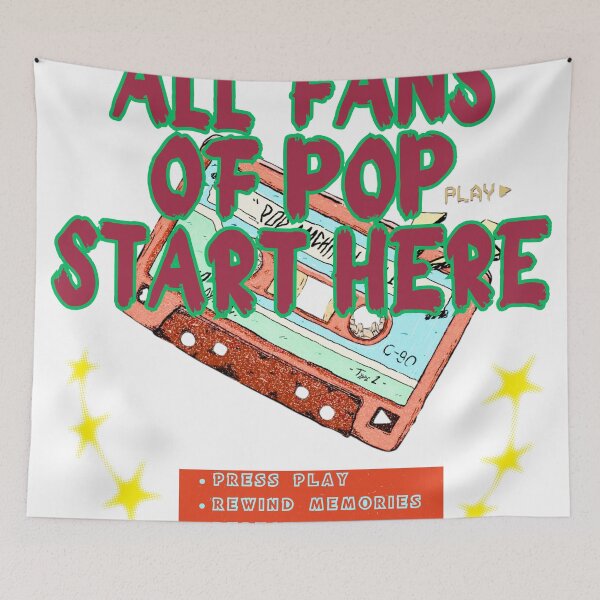 Item preview, Pop Music Fans Memory designed and sold by TripleFour444.