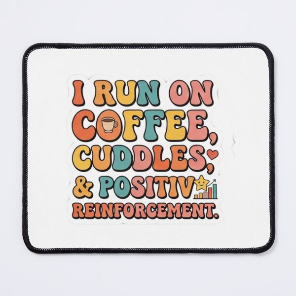 Item preview, Retro Positive Reinforcement ABA RBT BCBA Sticker designed and sold by abdesigns4u.