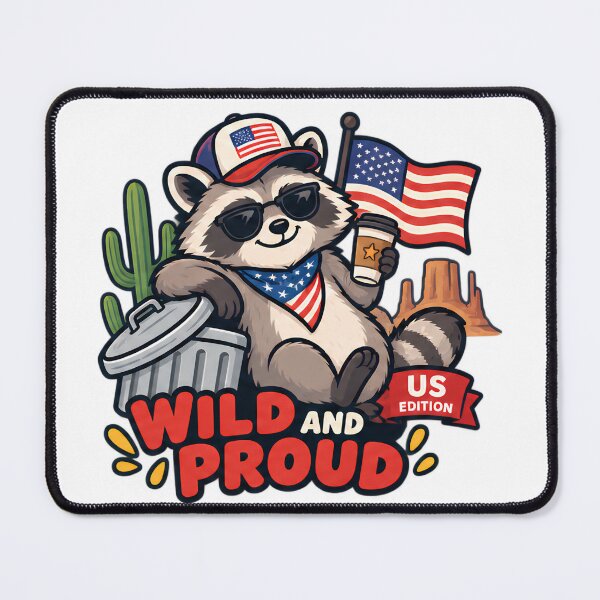 Item preview, Wild and Proud US Edition designed and sold by DesingScan.