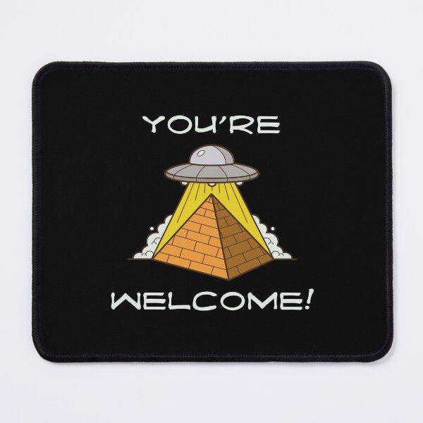 Item preview, You’re Welcome! (on Black) designed and sold by PawsitiveMum3.
