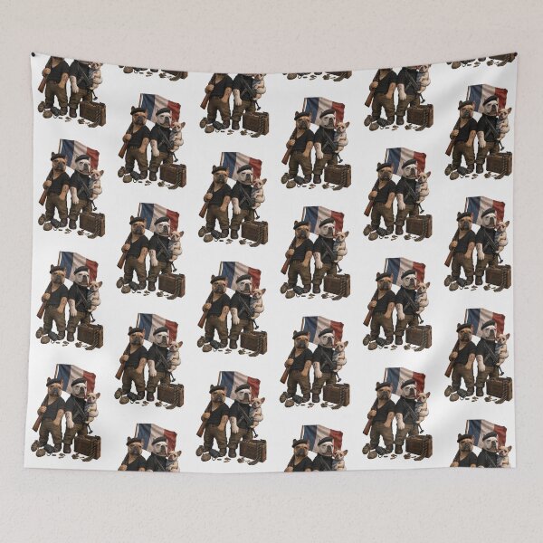 Item preview, French Bulldogs ‘ The Resistance’ designed and sold by SmARTNiki.