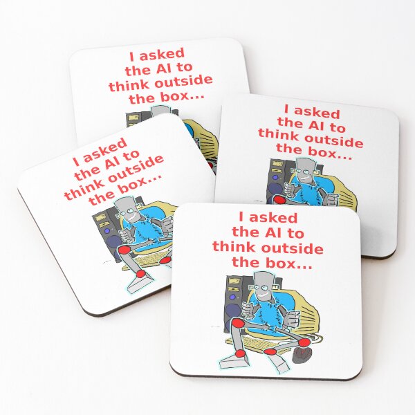 Item preview, I asked the AI to think outside the box... designed and sold by LittleGreyMan2026.