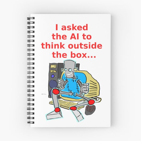 Item preview, I asked the AI to think outside the box... designed and sold by LittleGreyMan2026.