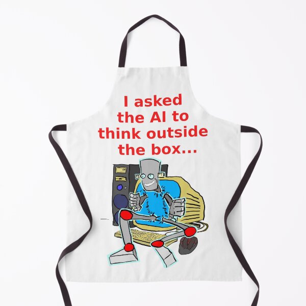 Item preview, I asked the AI to think outside the box... designed and sold by LittleGreyMan2026.