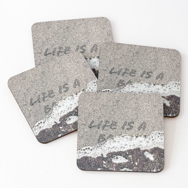 Item preview, Life is a beach designed and sold by Maja Andreassen.