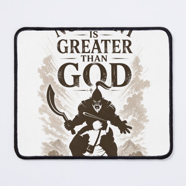 Item preview, No Giant Is Greater Than God – David and Goliath Christian Design designed and sold by TheSilmarillion.
