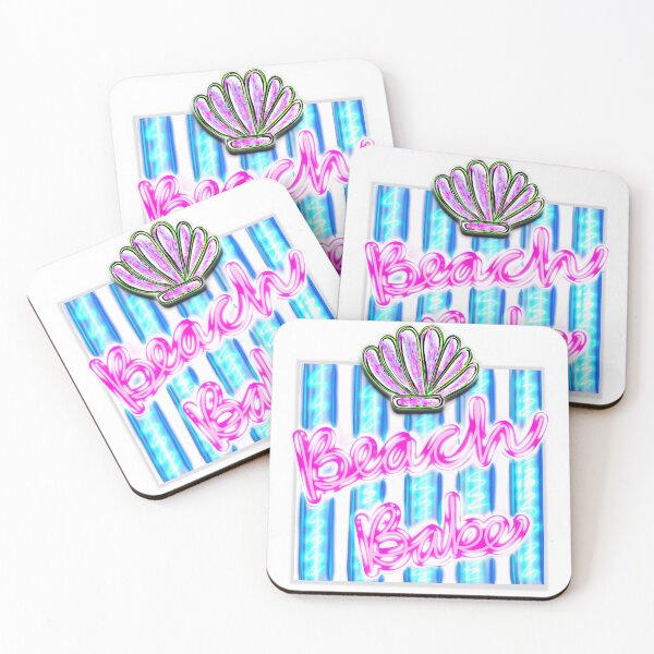 Item preview, Beach babe neon sign designed and sold by Etkennedy.