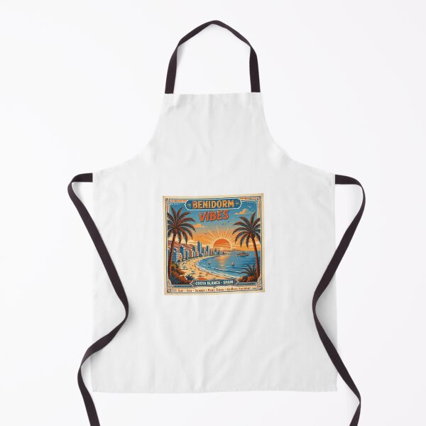 Item preview, Benidorm Spain Vintage Travel Poster Costa Blanca designed and sold by Softlife by Harvir.