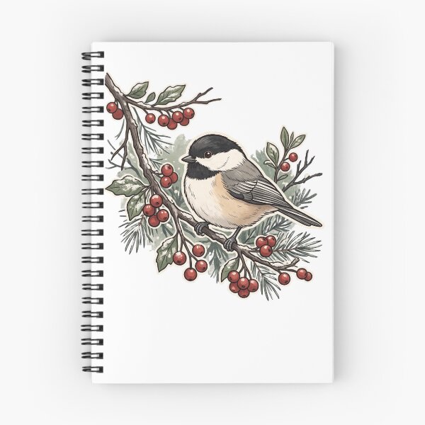 Item preview, Black Capped Chickadee – Small Bird Soft Heart designed and sold by JenniferMoren.
