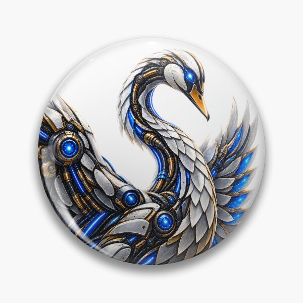 Item preview, Steel Swan V5+ – Cybernetic Mechanical Swan designed and sold by SteelCoat Studio.