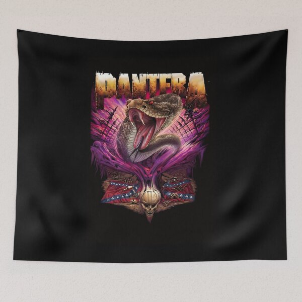 Item preview, Pantera Southern Snake Heavy Metal Artwork designed and sold by interdesigner.