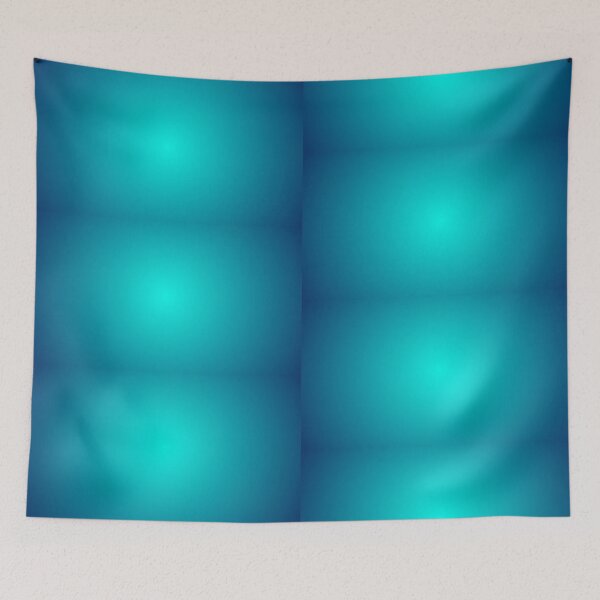 Item preview, Vibrant Cyan Radial Gradient Background Design designed and sold by AyaanArtStudio.