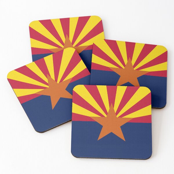 Item preview, Arizona State Flag on Canvas designed and sold by Jon-Baran.