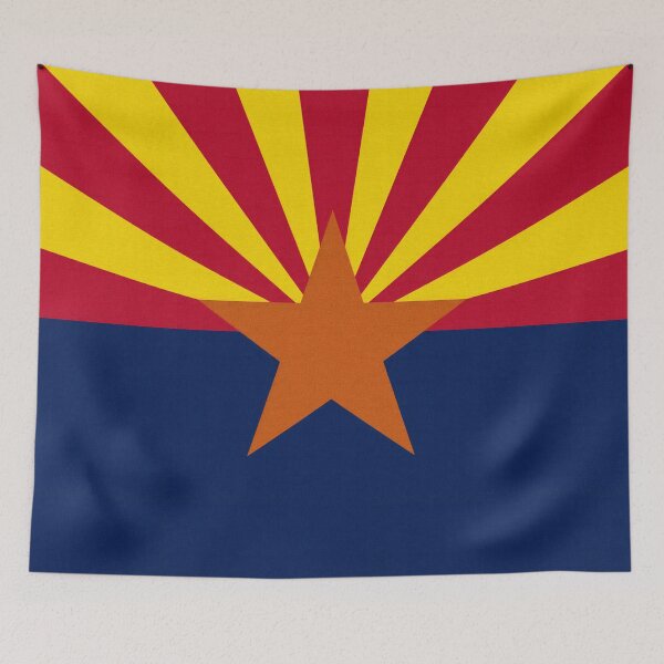 Item preview, Arizona State Flag on Canvas designed and sold by Jon-Baran.