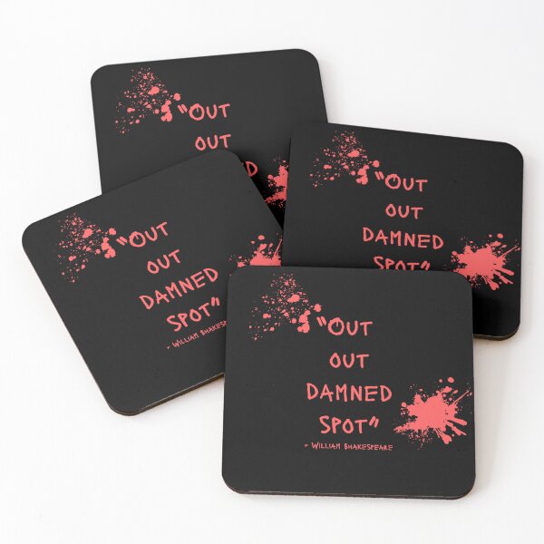 Item preview, "Out out damned spot" - William Shakespeare designed and sold by foxgloveart357.