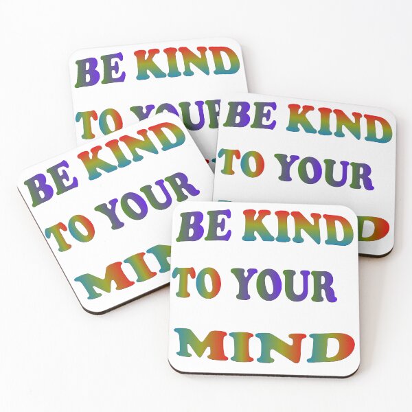Item preview, Be Kind To Your Mind Retro Wavy Mental Health designed and sold by ilyasartist.