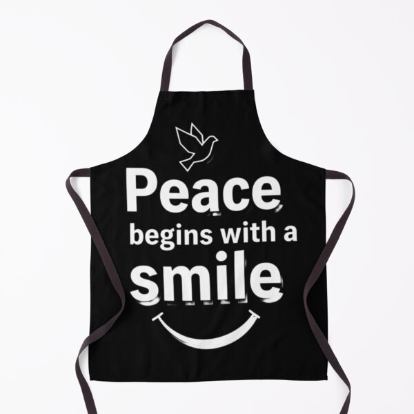 Item preview, Peace begins with a smile designed and sold by AnonimusDesigns.