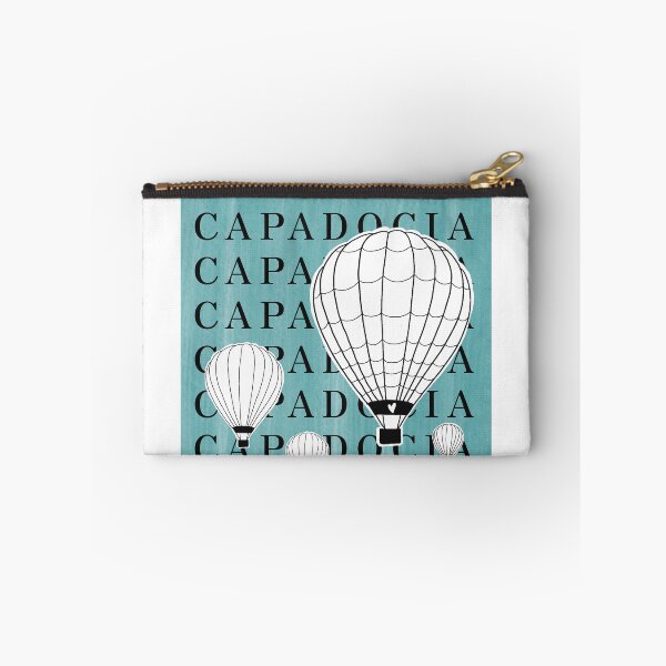 Item preview, Cappadocia Hot Air Balloon Travel Poster designed and sold by dudaoliveira.art.