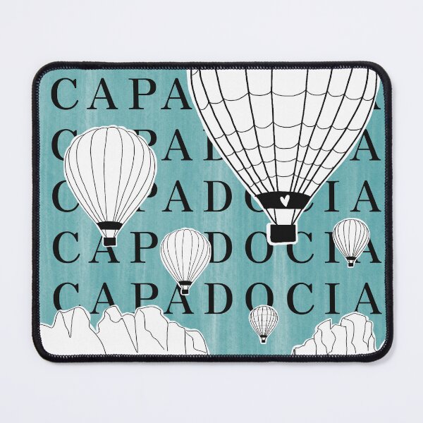 Item preview, Cappadocia Hot Air Balloon Travel Poster designed and sold by dudaoliveira.art.