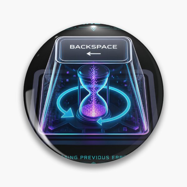 Item preview, Backspace Time Rewind Undo Resin Keycap Mechanical Keyboard designed and sold by ThirdShiftLab.