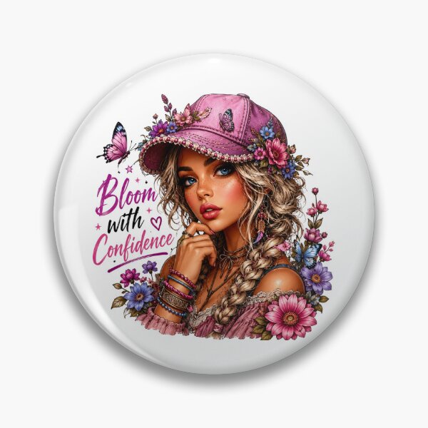 Item preview, Bloom with confidence designed and sold by Blue-Fall.