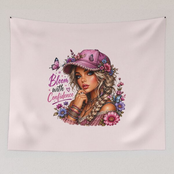 Item preview, Bloom with confidence designed and sold by Blue-Fall.