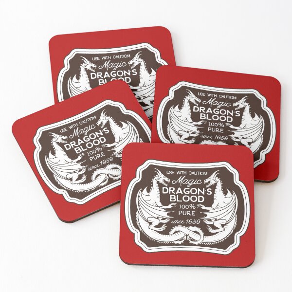Item preview, Magic Dragon's Blood 100% Pure Vintage Potion Label Design designed and sold by Roadkill Creations.