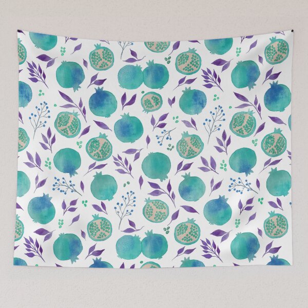 Item preview, Pomegranate seamless pattern designed and sold by NataliRubchik.
