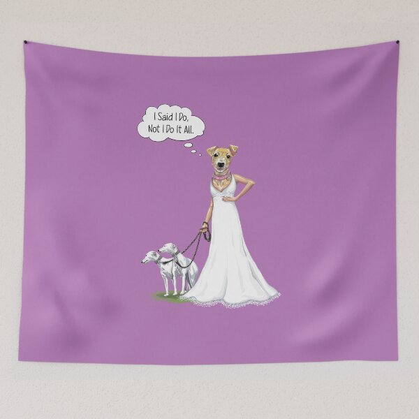 Item preview, Dog Bride & Wadding Day designed and sold by Skayana.