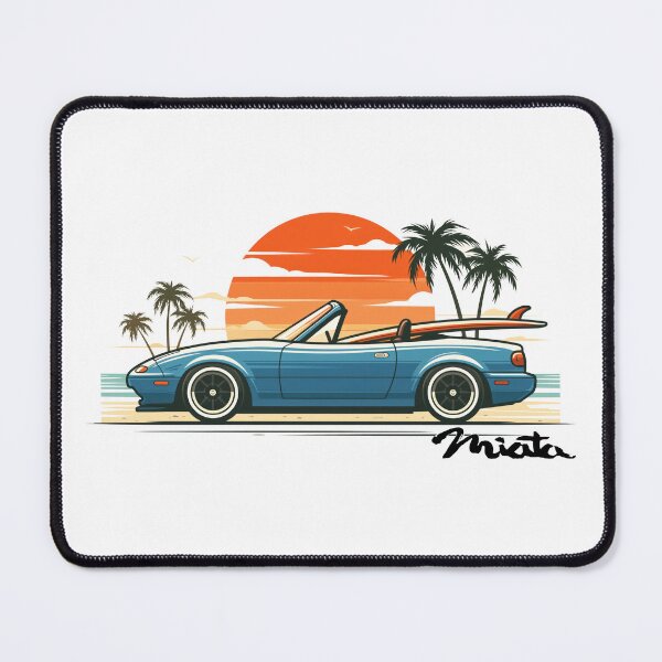 Item preview, Miata surf beach sunset designed and sold by blackdogshop.