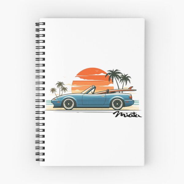 Item preview, Miata surf beach sunset designed and sold by blackdogshop.