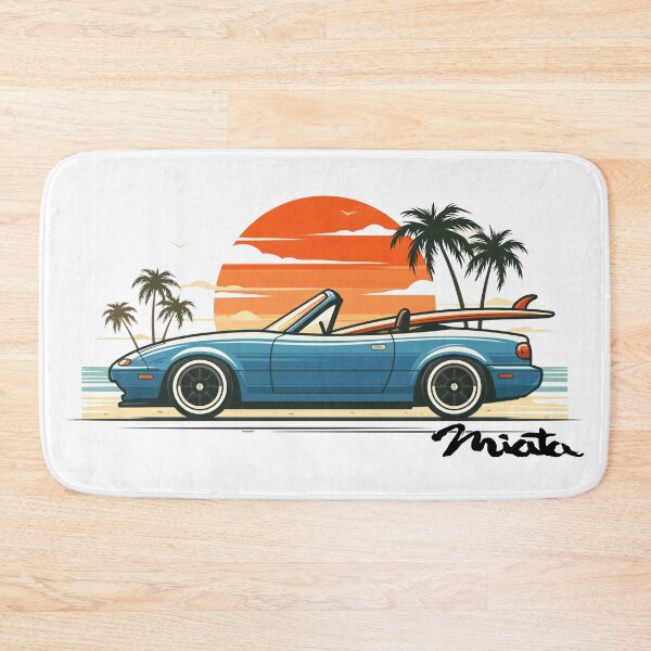 Item preview, Miata surf beach sunset designed and sold by blackdogshop.
