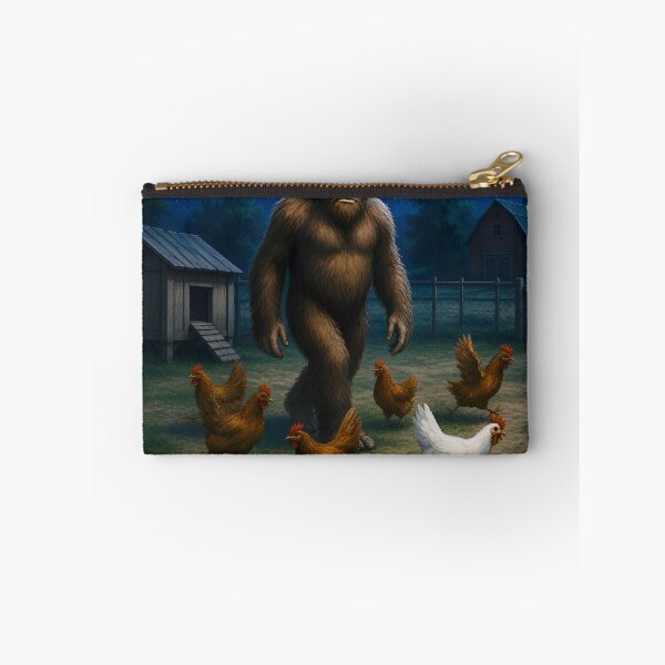 Item preview, Bigfoot and the Chickens designed and sold by TinCatOutPost.
