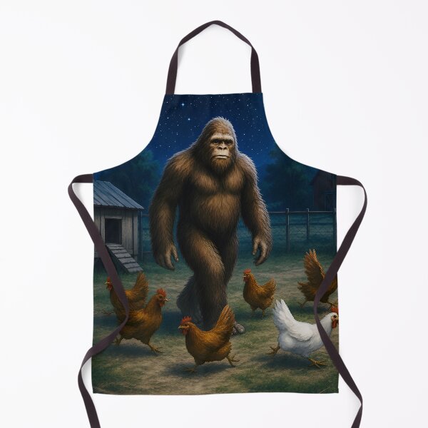 Item preview, Bigfoot and the Chickens designed and sold by TinCatOutPost.