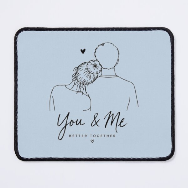 Item preview, YOU & ME BETTER TOGETHER designed and sold by ekemarket.
