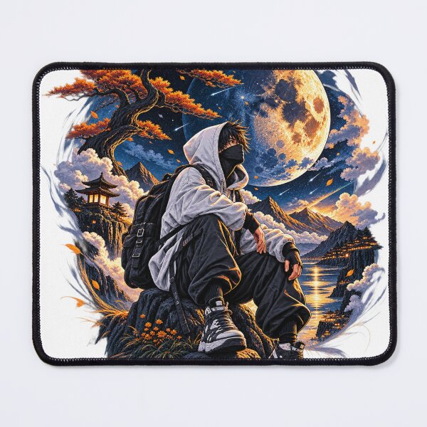 Item preview, Moonlit Ronin Warrior designed and sold by VYBORA Studio.